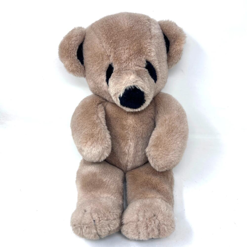 Gund 16"‎ Stitch Teddy Bear Plush Vintage Brown Stuffed Animal Lovey